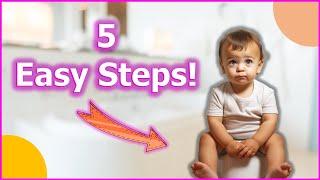 How to Potty Train a 13 Month Old - 5 Simple Steps