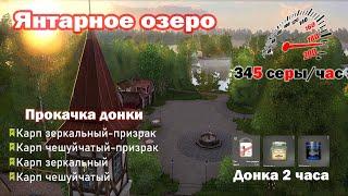 Прокачка донки • Янтарное • Русская Рыбалка 4 • Карп