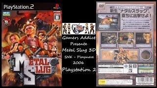 Metal Slug 3D - Opening - Playstation 2