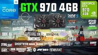 GTX 970 Test in 50 Games in 2023