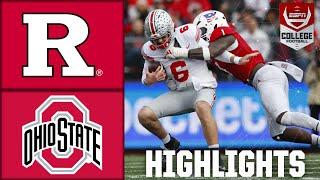 Ohio State Buckeyes vs. Rutgers Scarlet Knights  Full Game Highlights