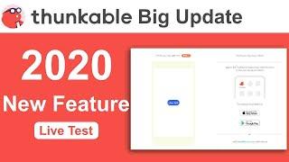 thunkable new update  live test app in thunkable