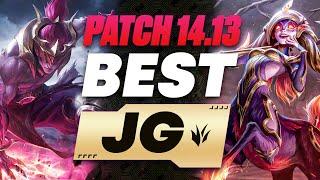 The BEST Junglers For Season 14 On Patch 14.13  All Ranks Tier List League of Legends