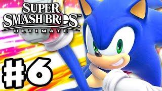 Sonic - Super Smash Bros Ultimate - Gameplay Walkthrough Part 6 Nintendo Switch