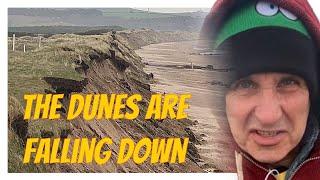 The Dunes are falling down  Dundee & Montrose stroll  Dec 2022