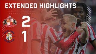 Extended Highlights  Sunderland AFC 2 - 1 Luton Town