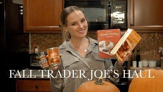 FALL TRADER JOES HAUL with prices  grocery essentials and seasonal items