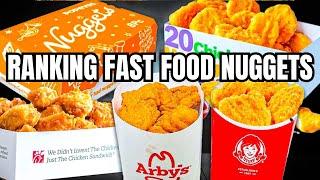 Who Has The BEST Fast Food Chicken Nuggets?  Taste Test & Review
