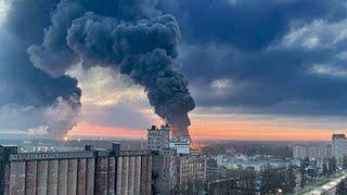 Пожар на нефтебазе Транснефть Брянск Дружба локализован
