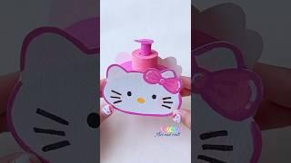 Hello Kitty lotion #shorts #tonniartandcraft #love #diy #craft #youtubeshorts #art