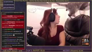 TWITCH STREAMER GETS POOP-BOMBED