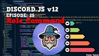 How To Make A Role Command   Discord.JS v12 2021