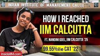 From 61%ile To 99.55%ile In CAT ft. Nandini Goel IIM Calcutta ‘25