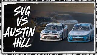 Kyle Petty Austin Hill is a little bit of a punk after SVG contact at Sonoma  NASCAR