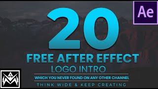 Best 20 New and Unique Logo Intro After Effects Template Free Download  Copyright Free