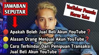 Bahaya Jual Beli Channel YouTube ⁉️