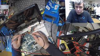 Packard bell easynote laptop no power  motherboard repair