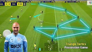How to Use Possession Game x  Triangle Tactics in eFootball 23 Mobile  PES EMPIRE •