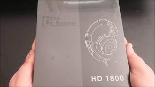 Unboxing - the t.bone HD 1800
