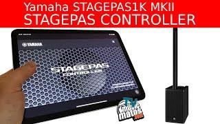 Yamaha STAGEPAS1K MKII  Comment utiliser lapplication Stagepas Controller en bluetooth