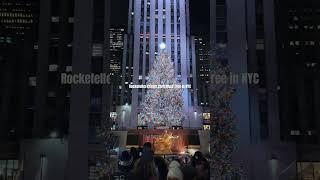 Rockefeller Center Christmas Tree #christmas #nyc #rockefellercenter