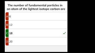 chemistry ️ Important Mcqs Atoms related important mcqs general knowledge