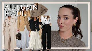 WHATS NEW IN MY WARDROBE FOR AUTUMN 2023  Transitional clothing haul  H&M Arket Massimo Dutti