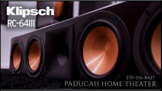 Klipsch RC-64III - The big one Center channel unboxing and disassembly