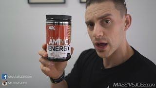 Optimum Nutrition Essential AmiNO Energy Supplement Review - MassiveJoes.com RAW Review ON AmiN.O.