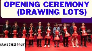 Grand Chess Tour 2024  Opening ceremony  #chess #grandchesstour #openingceremony #gukesh #gmhikaru