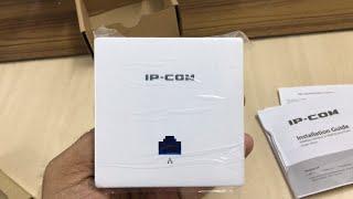 IP-COM AP255 In-Wall WiFi Access Point  Unboxing