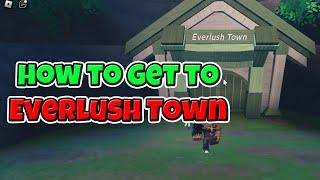 How to get to EVERLUSH TOWN  Past The Big Rock - Tales Of Tanorio Guide