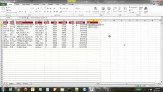 How to Calculate Ages in Excel