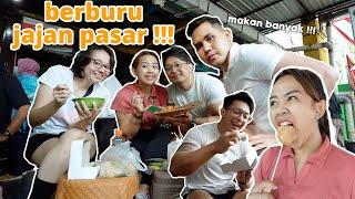 JAJAN PLUS MUKBANG LANGSUNG DI PASAR TRADISIONAL  MANTAP WEEE 