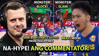 NAPA-BILIB Ang COMMENTATOR kay Kai Sotto│Philippines vs South Sudan Fiba World Cup 2023