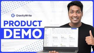 How to Use GravityWrite  Product Demo