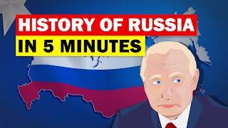 History of Russia in 5 Minutes - Animation