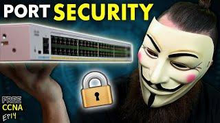 you NEED to learn Port Security…….RIGHT NOW  FREE CCNA  EP 14