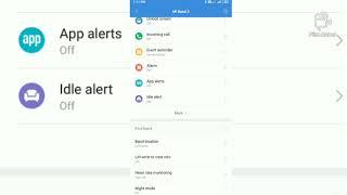 Mi band 3 notifications