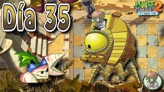 Plants vs Zombies 2 Antiguo Egipto Día 35 - Esfinge Letal Zombot 2.0