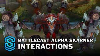 Battlecast Alpha Skarner Special Interactions