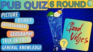 Virtual Pub Quiz Showdown Test Your Knowledge Pub Quiz 6 Rounds. No 9