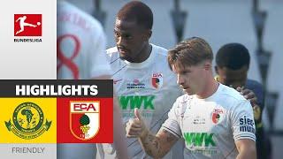 Bundesliga in South Africa  Young Africans SC vs. FC Augsburg 1-2  Highlights