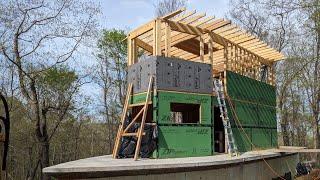 Finalizing the Roof Framing on the You Tube Yacht