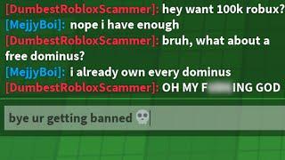 Best way to ban scammers...