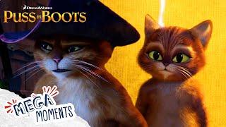 The Story Of Puss In Boots   Puss In Boots  Movie Moments  Mega Moments