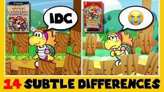 14 Subtle Differences between Paper Mario The Thousand-Year Door for Switch and GameCube Part 5