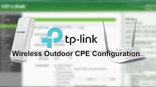 TP Link TL-WA5210G Wireless Outdoor CPE Configuration