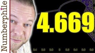 The Feigenbaum Constant 4.669  - Numberphile