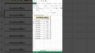 Excel Tutorial Navigate to Any Sheet with One Click Using Hyperlinks#excel